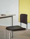 PlanCantileverMax96BrushedSteel PlanTableBrushedChromeMushroomLaminate 1